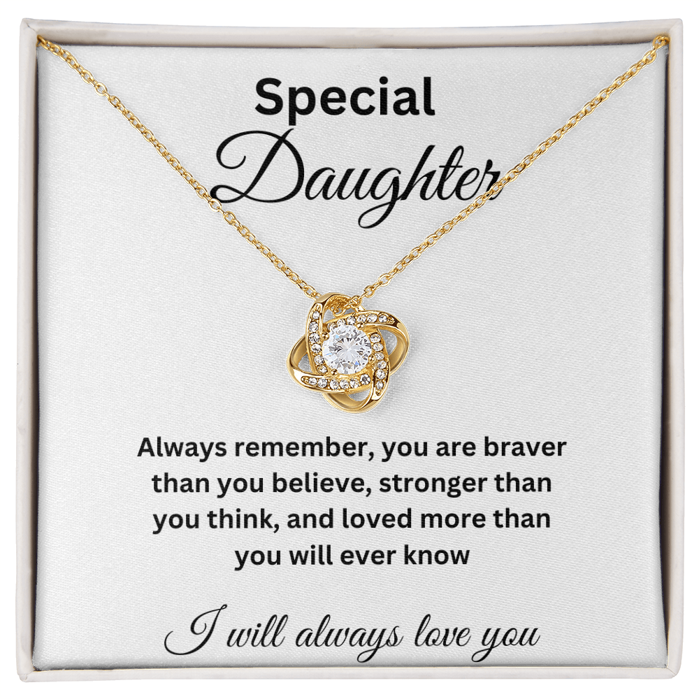 Special Daughter necklace