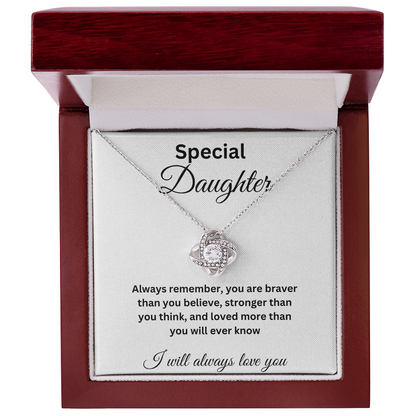 Special Daughter necklace