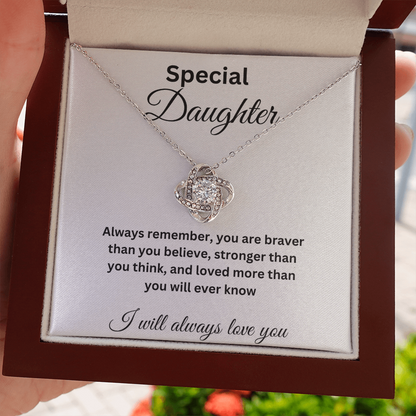 Special Daughter necklace